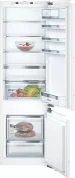 Встраиваемый двухкамерный холодильник Bosch KIS87AF30U, суперохлаждение, SuperFreezing, LED освещение