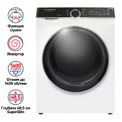 Стиральная машина с сушкой инвертором и паром MAUNFELD MFWM1486WH06