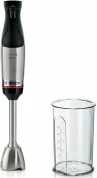 Bosch Блендер погружной Bosch MSM6M610, 1000 Вт, нержавеющая сталь/черный