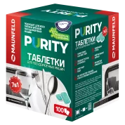 Таблетки для посудомоечных машин MAUNFELD Purity ECO all in 1 MDT100EC (100 шт)
