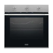 Газовый духовой шкаф NSFG 9 XL RUS, 60 см, серебристый, конвекция, гриль, хромированные направляющие