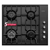 Газовая варочная поверхность Simfer H60Q41B571, WOK-конфорка, газ-контроль