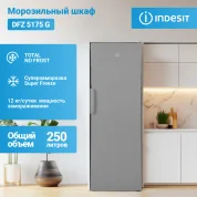 Морозильная камера  DFZ 5175 G, серебристый