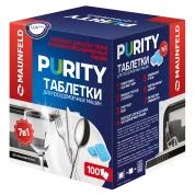 Таблетки для посудомоечных машин MAUNFELD Purity all in 1 MDT100PH (100 шт.)