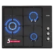 Газовая варочная поверхность Simfer H60Q35B022 (газ-контроль, WOK конфорка)