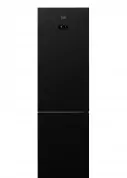 Холодильник Beko, система охлаждения No Frost Dual Cooling, зона свежести Everfresh+, черный (стекло)