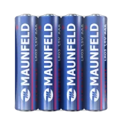 Батарейки MAUNFELD Alkaline ААА(LR03) MBLR03-SR40, спайка 4 шт.