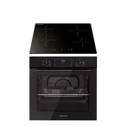 Комплект бытовой техники Delvento V66D24BS12 (духовой шкаф V6EB56000 и варочная панель V60D24S121)