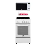 Комплект бытовой техники Simfer V255W017, микроволновая печь и электрическая плита