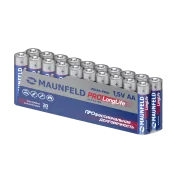 Батарейки MAUNFELD PRO Long Life Alkaline AA (LR6) MBLR6-PB20, спайка 20 шт.