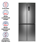 Холодильник с инвертором MAUNFELD MFF181NFSB