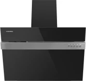 Кухонная вытяжка MAUNFELD Bridge Line 60 черный\вставка сатин
