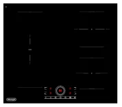 DeLonghi Индукционная варочная панель ELETTRA 4B1P CR, черный