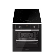 Комплект бытовой техники Delvento V66I74BS21 (духовой шкаф V6EB58001 и варочная панель V60I74S120)