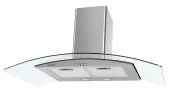 Кухонная вытяжка MAUNFELD Ancona PlusA 90 нержавеющая сталь\прозрачное стекло