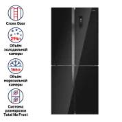 Холодильник c инвертором MAUNFELD MFF182NFBE