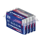 Батарейки MAUNFELD PRO Long Life Alkaline ААА(LR03) MBLR03-BX24, бокс 24 шт.