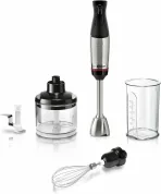 Погружной блендер Bosch MSM6M622: 1000Вт, измельчитель 500 мл, венчик, колка льда