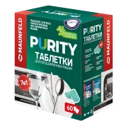 Таблетки для посудомоечных машин MAUNFELD Purity ECO all in 1 MDT60EC (60 шт.)