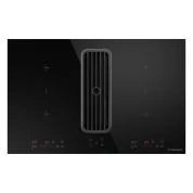 Индукционная варочная панель с интегрированной вытяжкой, объединением зон Bridge Induction MAUNFELD AVSI804SBH