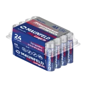 Батарейки MAUNFELD PRO Long Life Alkaline AA (LR6) MBLR6-BX24, бокс 24 шт.