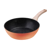 Глубокая сковорода MAUNFELD MARTA MDP28FA06CL из кованого алюминия, 28 см