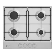 Встраиваемая газовая варочная панель Indesit THPM 641 IX/I нержавеющая сталь