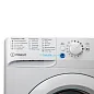 Узкая стиральная машина автомат Indesit, 5 кг, 16 программ, инвертор, обработка паром, экспресс-стирка 30 мин