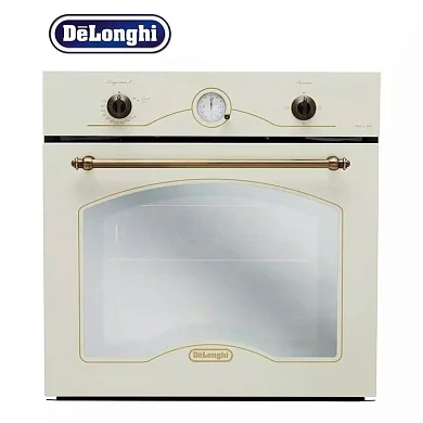 Многофункциональный газовый духовой шкаф DeLonghi CGGBOV 4 (3 режима работы, гриль, конвекция)