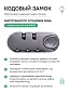 KfK-02-XS Чемодан пластиковый бирюзовый KFK размер XS
