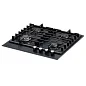 Газовая варочная поверхность Simfer H60H41G570 (газ-контроль, WOK конфорка, чугунные решетки, серое стекло)