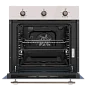 Шкаф духовой газовый MAUNFELD EOGC604RIB.MT (с электрическим грилем)