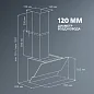 Настенная вытяжка Simfer SM63B1