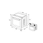 Встраиваемый электрический духовой шкаф Indesit IFE 3644 J WH