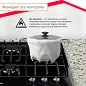 Газовая варочная поверхность Simfer H45V35B571 (решетки LAMA, газ-контроль, WOK-конфорка, черная)