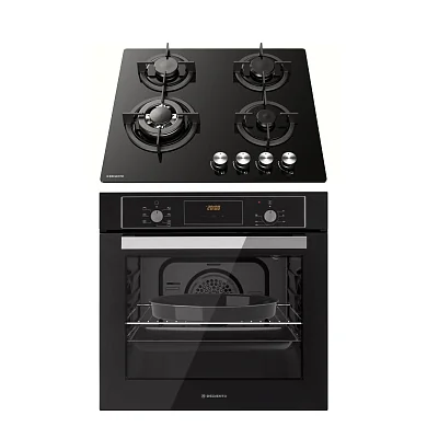Комплект бытовой техники Delvento V66N41BS01 (духовой шкаф V6EB58001 и варочная панель V60N41S100)