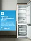 Двухкамерный холодильник Indesit (325л), система охлаждения Total No Frost, LED-освещение, 10 лет гарантии на запчасти