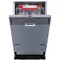 Встраиваемая посудомоечная машина Simfer DRB4603 (aqua stop, регулировка высоты корзины, энергоэффективность A++, вместимость 10 комплектов)