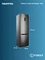Холодильник с морозильником Indesit ITS 5200 NG серый