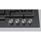 Газовая варочная поверхность Bosch PNH6B6O92R Serie 4, 4 конфорки, WOK-конфорка, газ-контроль, электроподжиг