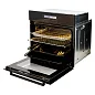 Встраиваемый духовой шкаф Gressel U6ES99001 60 см, 10 функций, сенсорный дисплей, двойной гриль, конвекция + решетка Wellfry