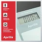 Электронные напольные весы Aprilla ABS-1033W с индикатором температуры и батареи, закаленное стекло
