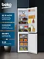 Холодильник Beko, двухконтурная система No Frost, режим отпуск, 300л, A+, белый