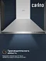 Настенная вытяжка CARINO C8662SM 60см, 3 скорости, сенсорное управление, подсветка, режим рециркуляции, серая