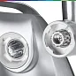 Мясорубка BOSCH MFW68640 800/2200Вт, 4.3 кг/мин, черный/метал фронт, реверс, отсек