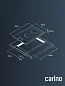 Газовая варочная панель CARINO CH30N20B416 30 см, газ-контроль, закаленное стекло, автоматический розжиг