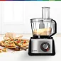 Кухонный комбайн MultiTalent 8 BOSCH  MC812M865, 4 режима, 12 насадок, импульсный режим, серый