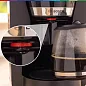 Электрическая капельная кофеварка Bosch TKA4M233, 1200Вт, черный цвет, 1,4л
