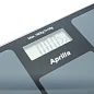 Электронные напольные весы Aprilla ABS-1033 с индикатором температуры и батареи, закаленное стекло