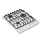 Газовая варочная поверхность Simfer H45V35W571 (решетки LAMA, газ-контроль, WOK-конфорка, белая)